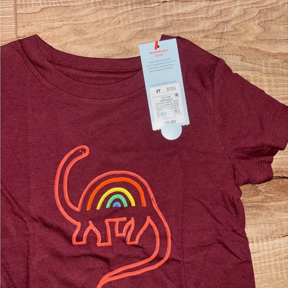 Toddler Boys’ Colorful Dino T-Shirt | Multiple Sizes Available - Picture 2 of 2